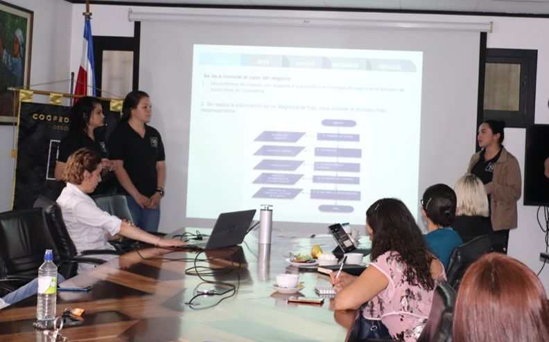 graduación de capacitación six sigma